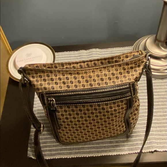 Nine & Co. by Nine West brown and tan purse - Picture 6 of 9